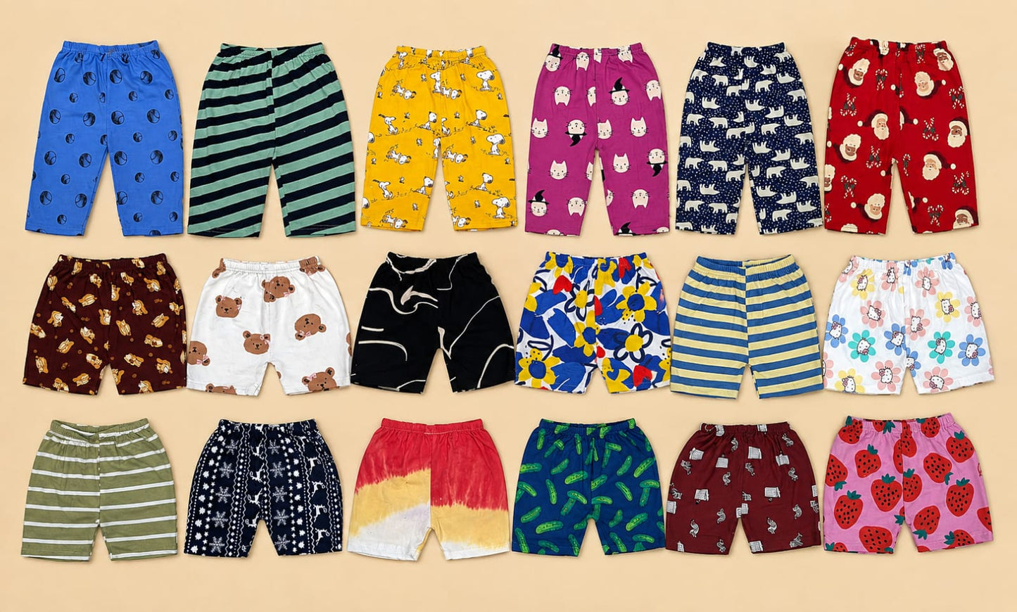 6 Printed Tracks + 12 Printed Shorts Rs. 599 Only