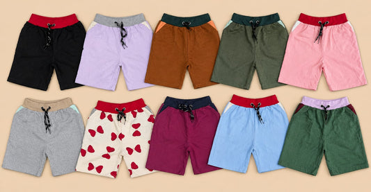 Combo of 10 Export Quality Shorts Rs. 599 Only