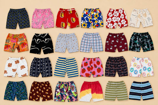 24 Cotton Shorts Combo Rs. 599 Only