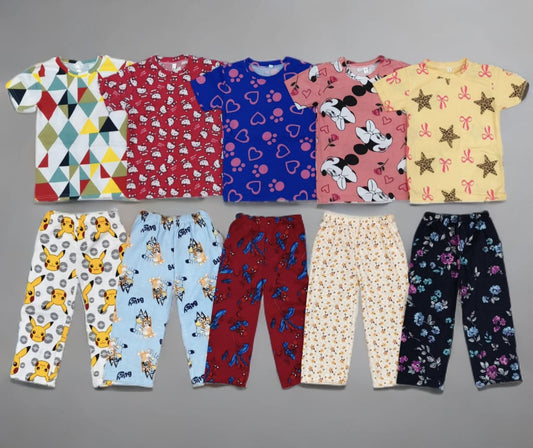 5 Printed T Shirts + 5 Tracks Combo Rs. 599 Only
